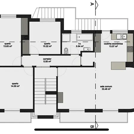 Beachfront Costa Nova Villa - 3 Bedroom Apartment *