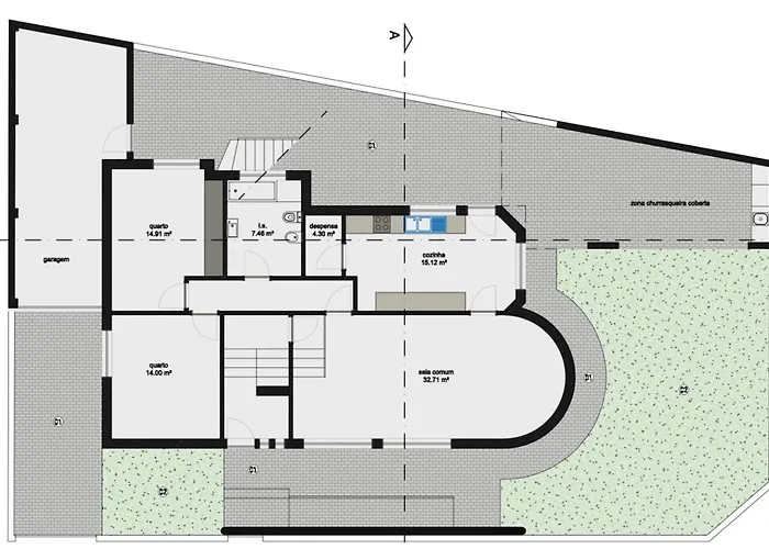 Apartmán Beachfront Costa Nova Villa - 3 Bedroom Apartment Gafanha da Encarnacao